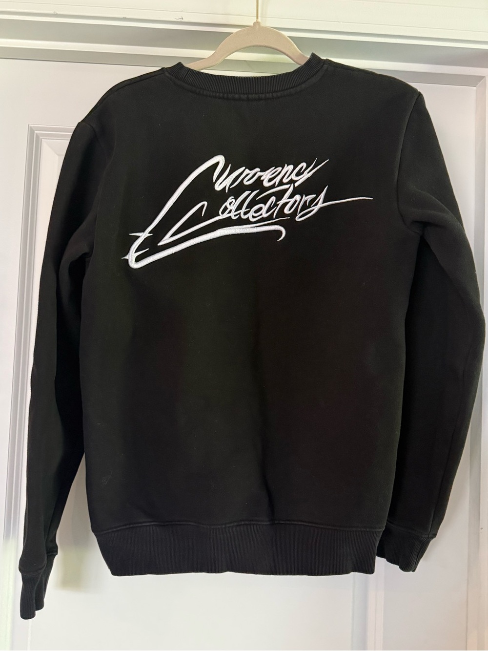 Tulones Currency Collectors Black Hoodie Size Medium